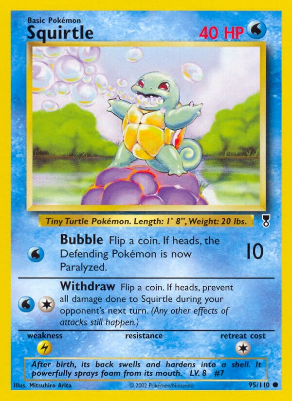 Squirtle - 95 - Legendary Collection