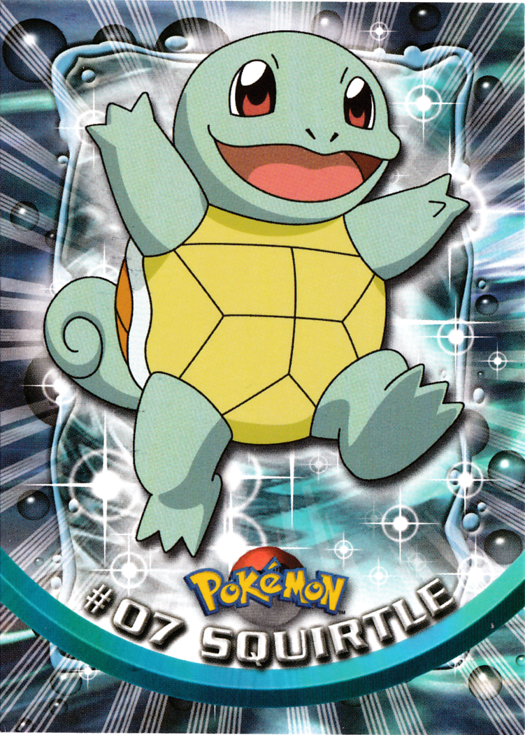 Squirtle - 07 - Topps - Series 1 - front