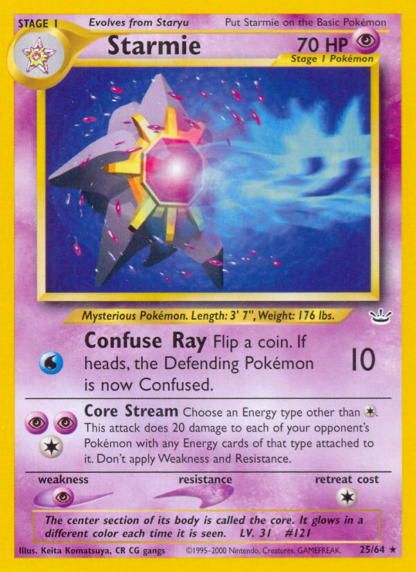 Starmie - Neo Revelation - Unlimited