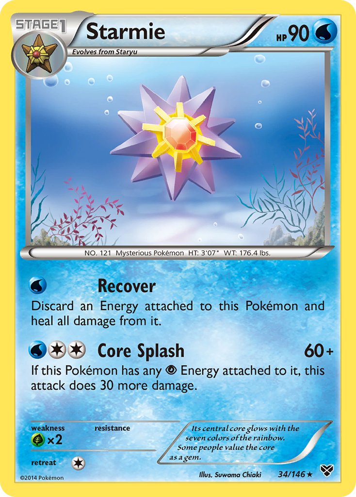 Starmie - 34 - XY