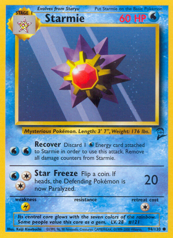 Starmie-94-Base Set 2