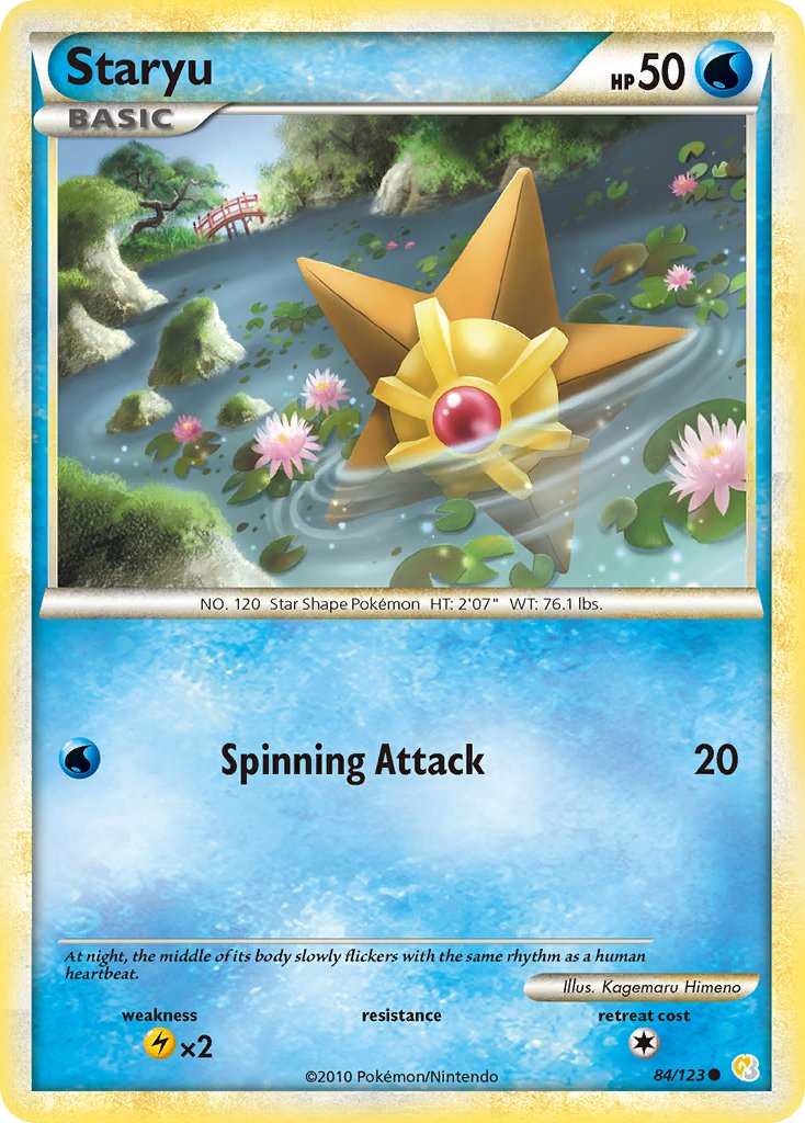 Staryu - 84 - HeartGold & SoulSilver