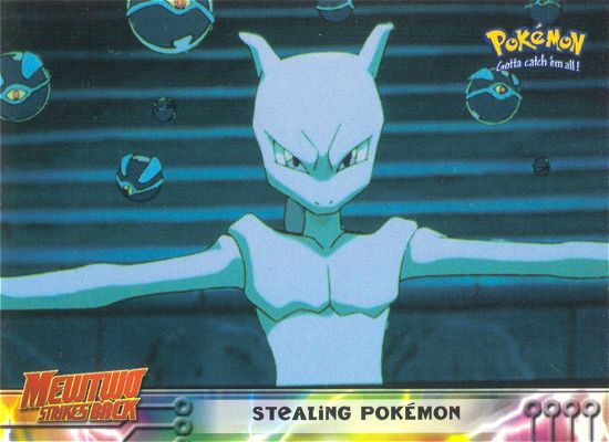 Stealing Pokémon - 27 - Topps - Pokemon the first movie - front