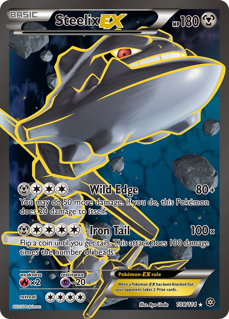 Steelix-EX - 108 - Steam Siege