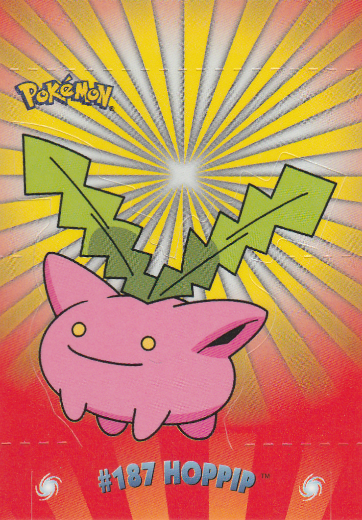 Hoppip - 1 of 10 - Topps - Series 1 - front