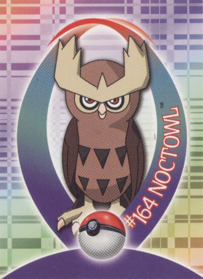 Noctowl - 13 of 62 - Topps - Johto series - front