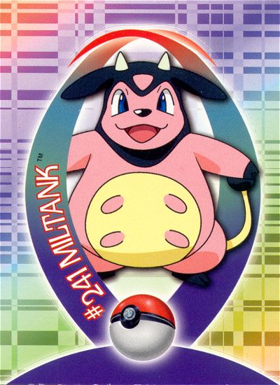 Miltank - 60 of 62 - Topps - Johto series - front