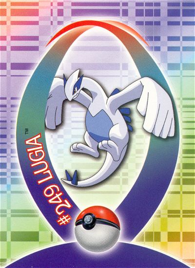 Lugia - 62 of 62 - Topps - Johto series - front