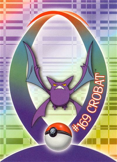 Crobat - 1 of 37 - Topps - Johto League Champions - front