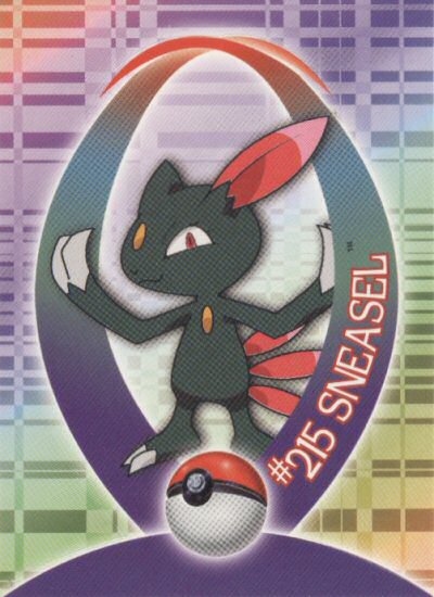 Sneasel - 15 of 37 - Topps - Johto League Champions - front