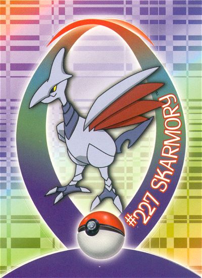 Skarmory - 22 of 37 - Topps - Johto League Champions - front