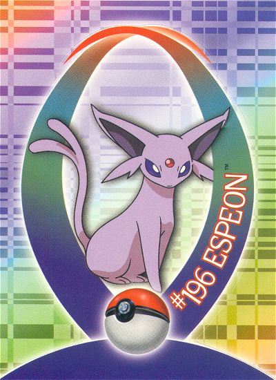 Espeon - 6 of 37 - Topps - Johto League Champions - front