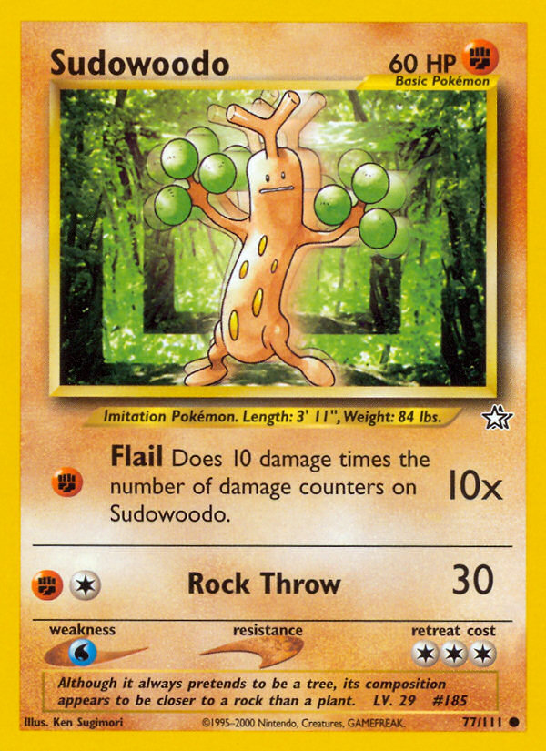 Sudowoodo - Neo Genesis - Unlimited