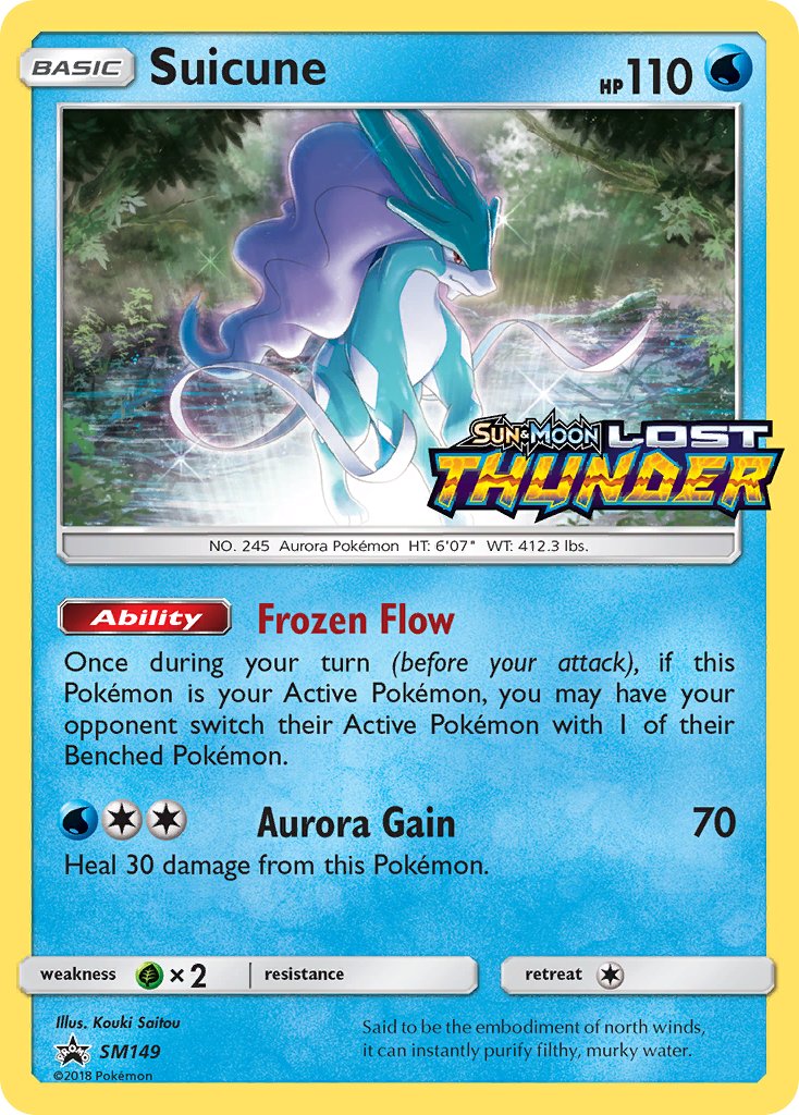 Suicune - SM149 - Sun & Moon Promos