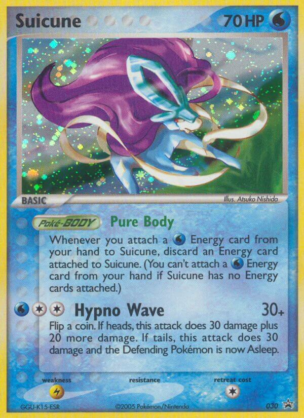 Suicune - 030 - Nintendo Black Star Promos