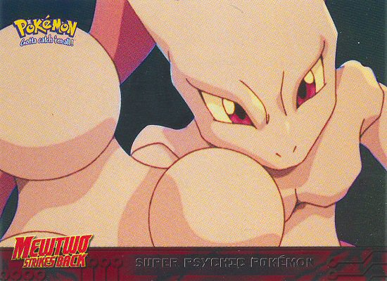Super Psychic Pokémon - 0 - Topps - Pokemon the first movie - front