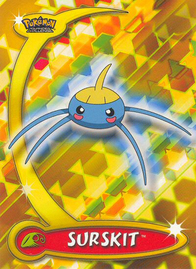 Surskit - 71 - Topps - Pokemon Advanced Challenge - front