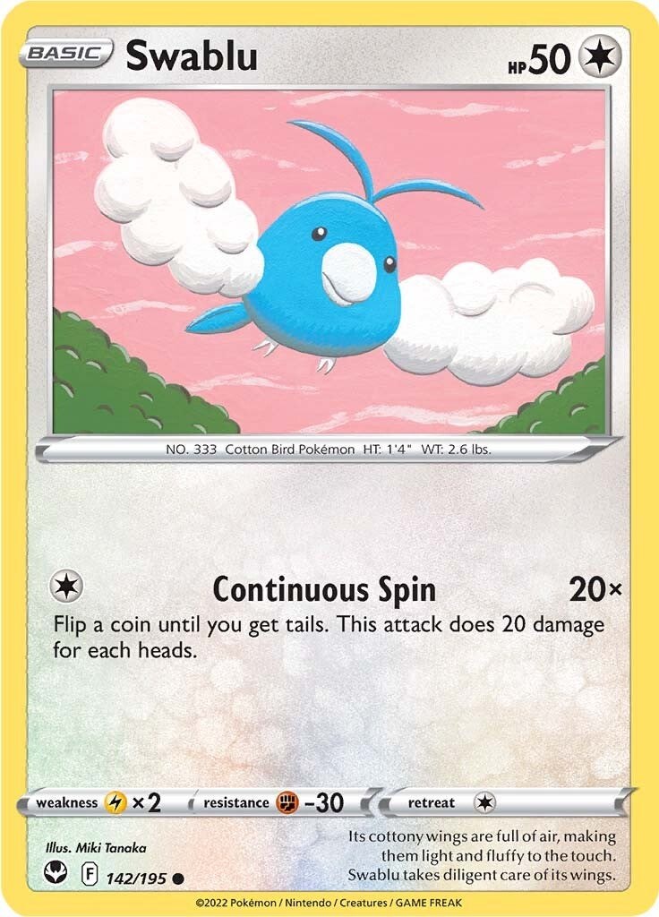 Swablu - 142 - Silver Tempest