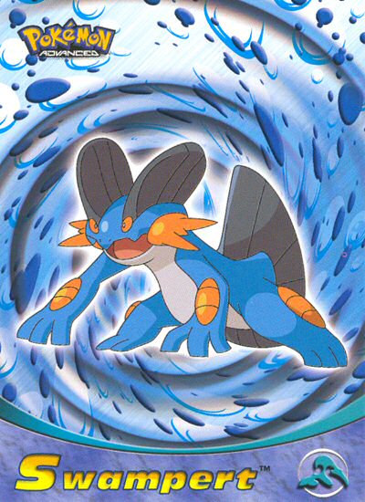 Swampert - 80 - Topps - Pokemon Advanced - front