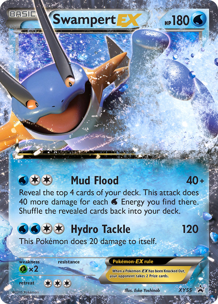 Swampert-EX - XY55 - XY Promos