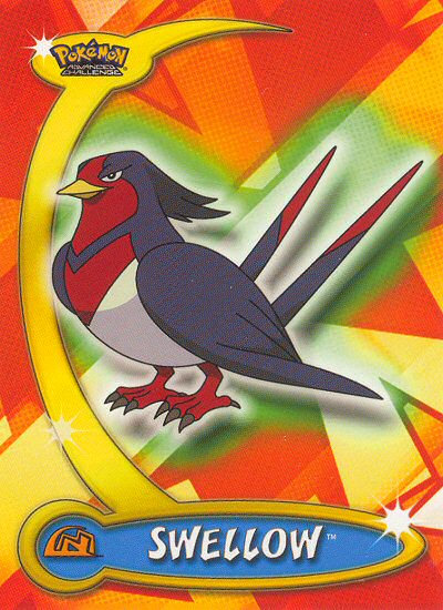 Swellow - 75 - Topps - Pokemon Advanced Challenge - front