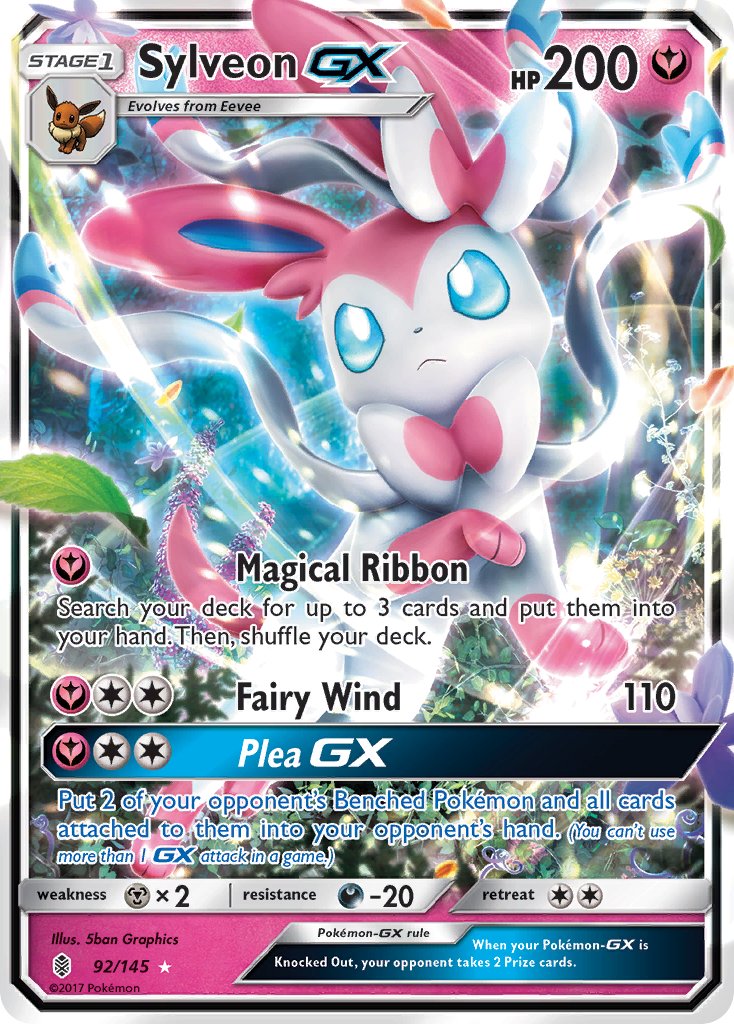 Sylveon-GX - 92 - Guardians Rising