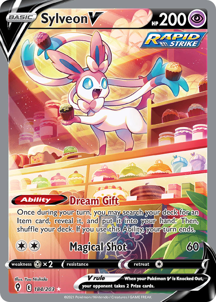 Sylveon V - 184 - Evolving Skies