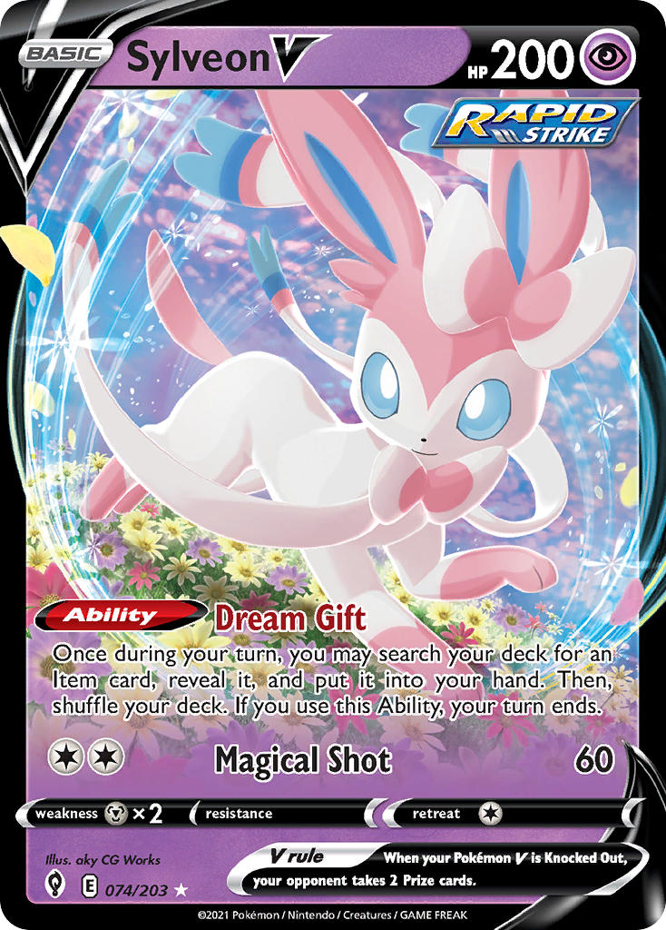 Sylveon V - 74 - Evolving Skies