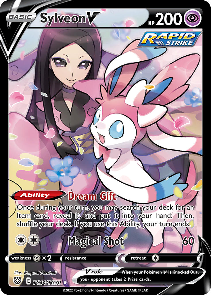 Sylveon V - TG14 - Brilliant Stars