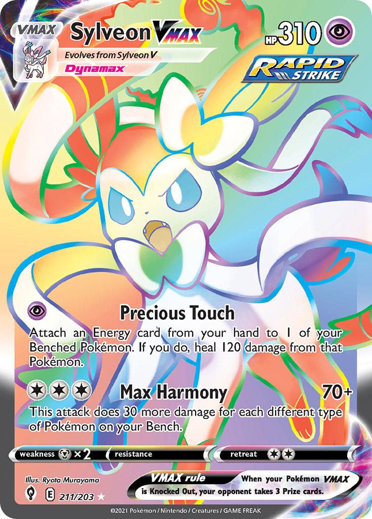 Sylveon VMAX - 211 - Evolving Skies