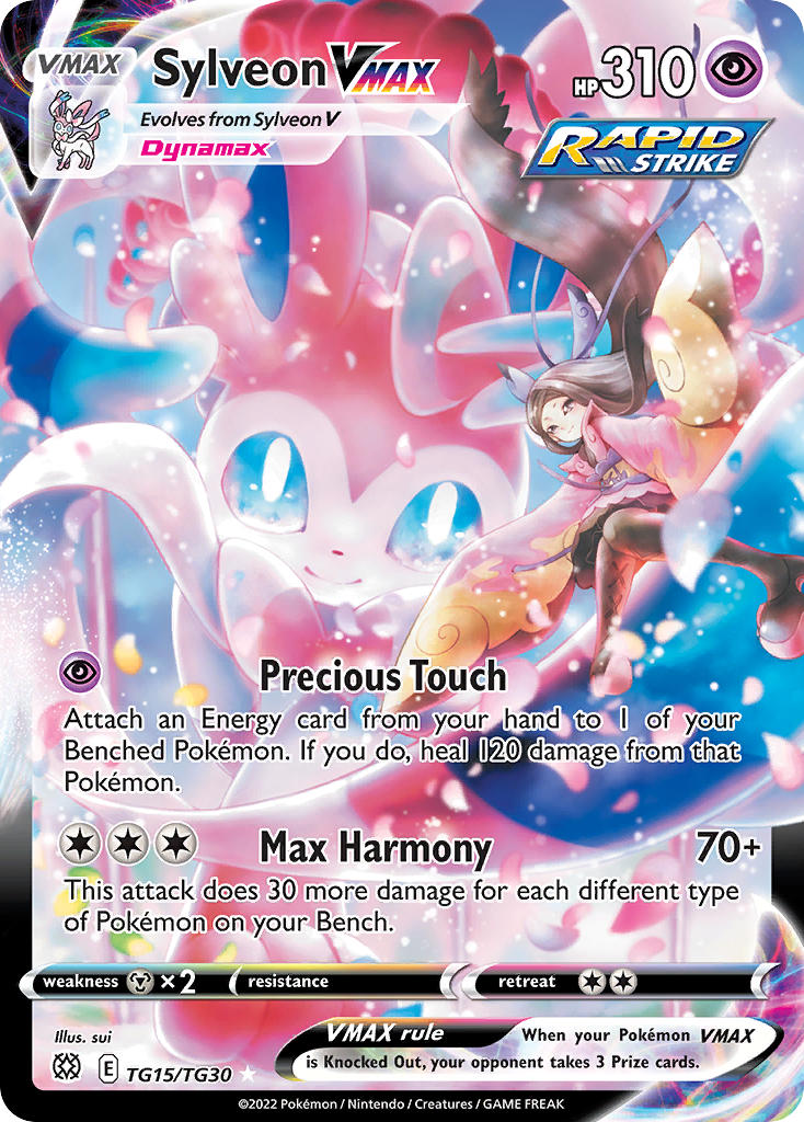 Sylveon VMAX - TG15 - Brilliant Stars