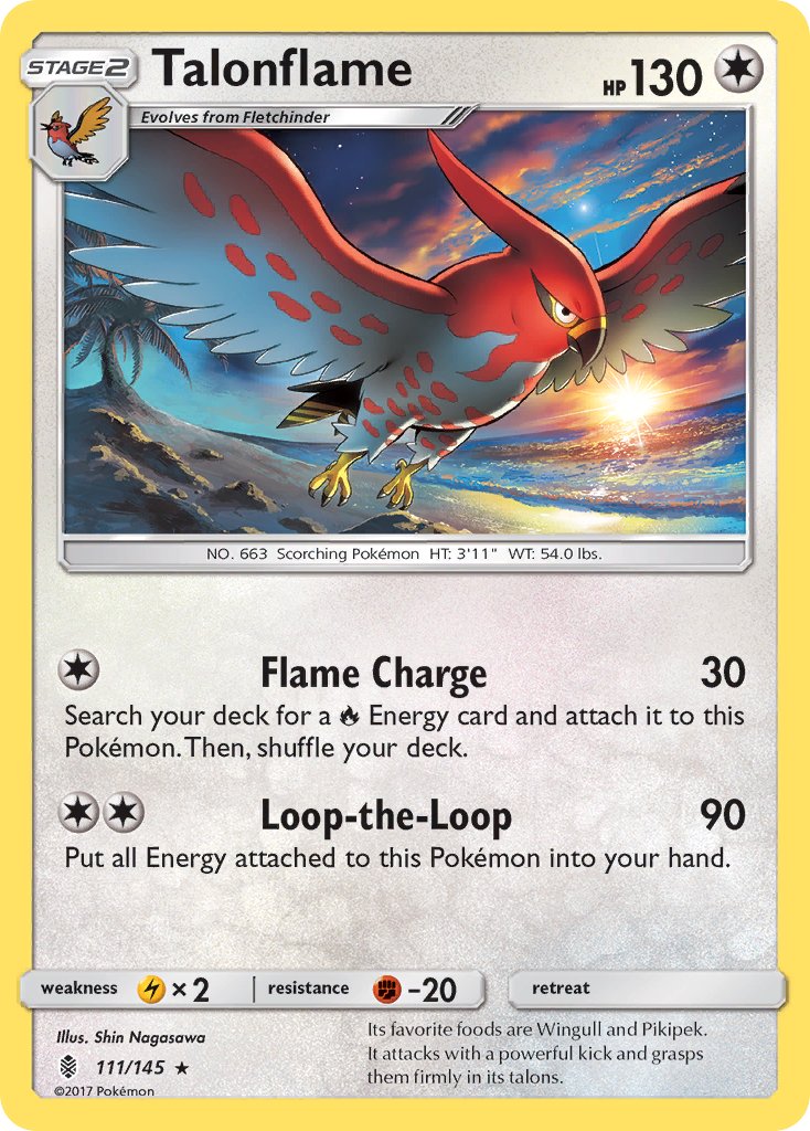 Talonflame - 111 - Guardians Rising