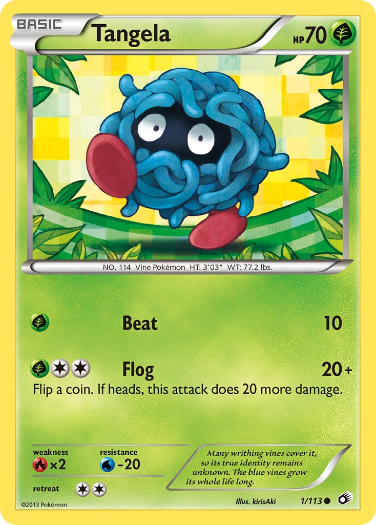 Tangela - 1 - Legendary Treasures