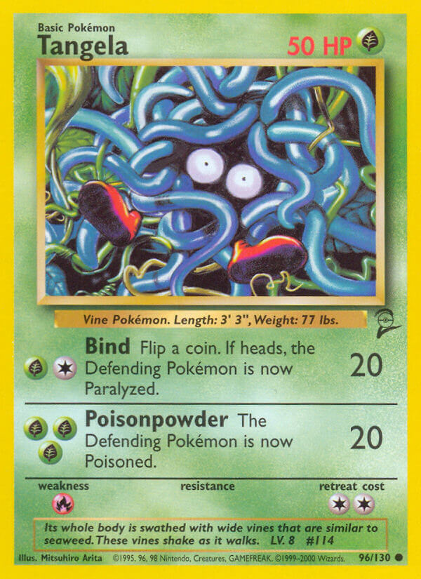 Tangela-96-Base Set 2