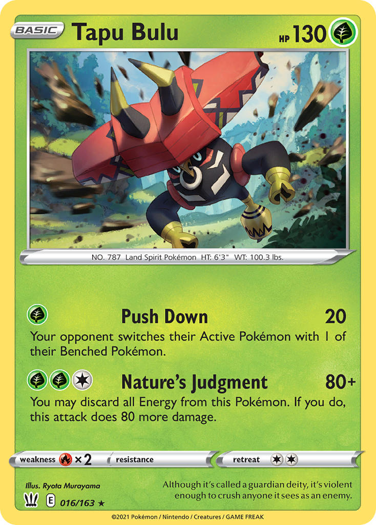 Tapu Bulu - 16 - Battle Styles