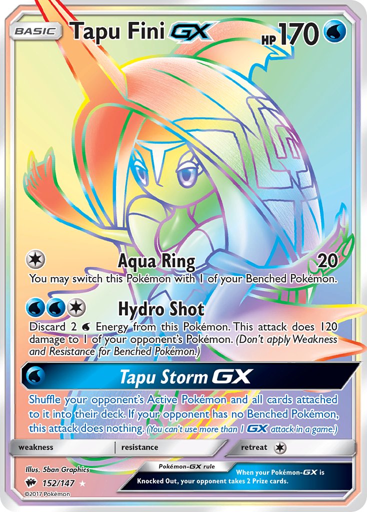 Tapu Fini-GX - 152 - Burning Shadows