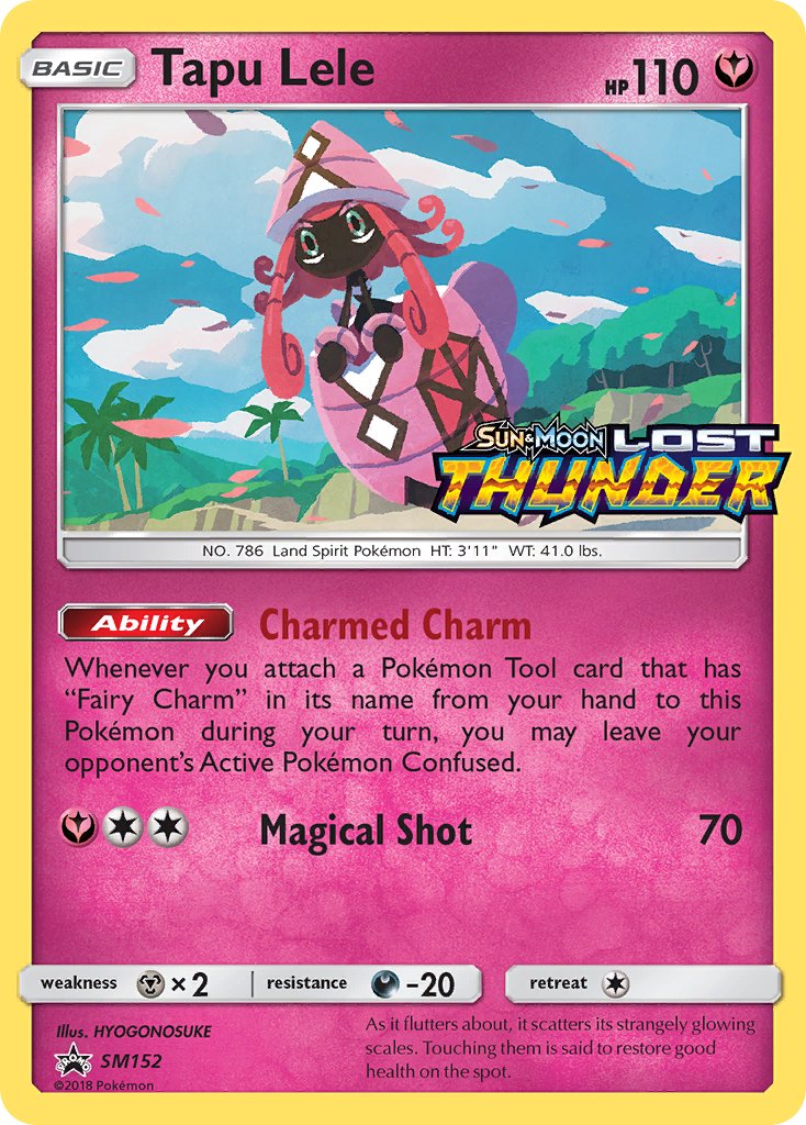 Tapu Lele - SM152 - Sun & Moon Promos