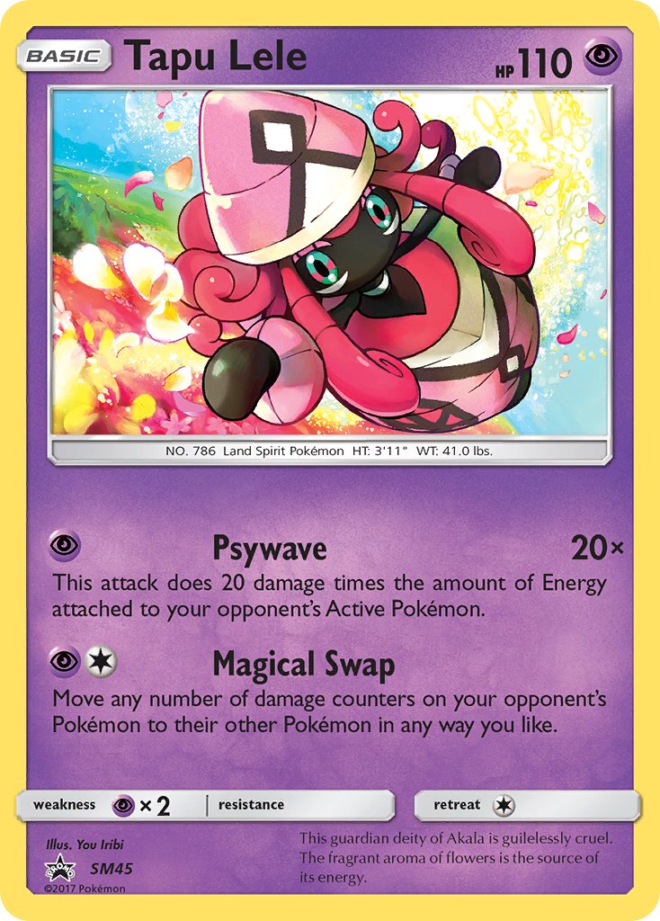 Tapu Lele - SM45 - Sun & Moon Promos