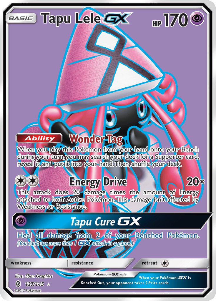 Tapu Lele-GX - 137 - Guardians Rising