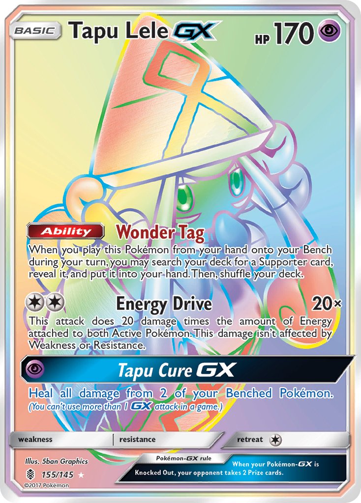 Tapu Lele-GX - 155 - Guardians Rising