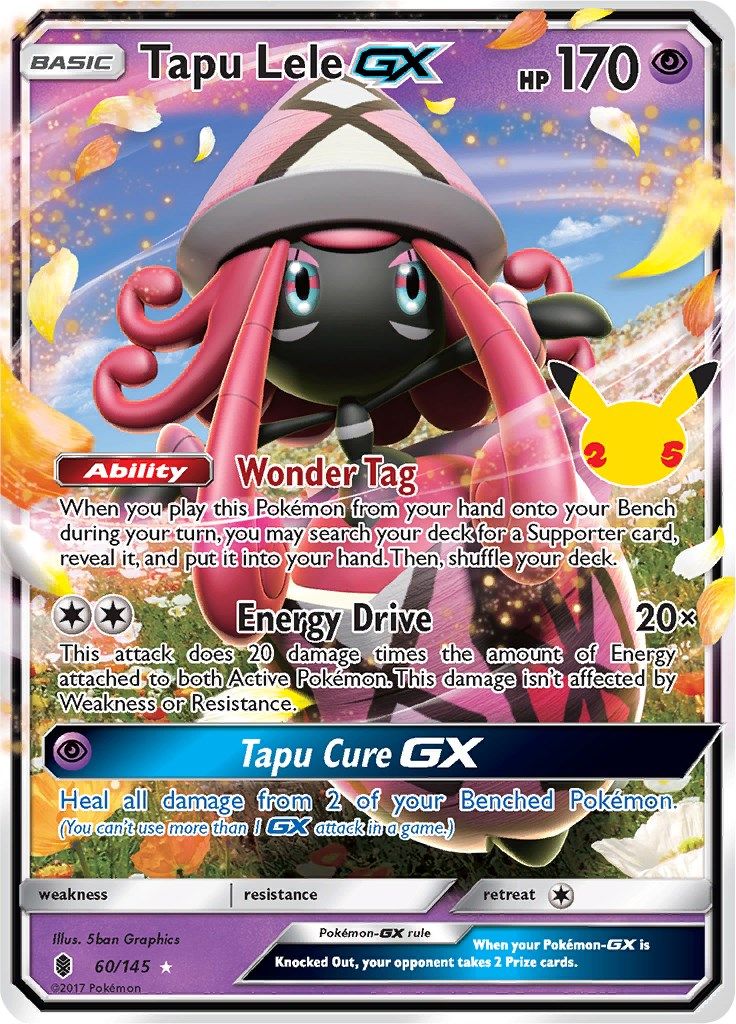 Tapu Lele GX - 60 - Celebrations - Classic Collection