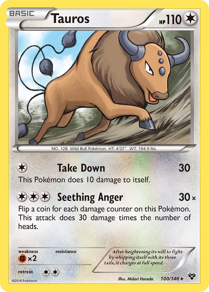 Tauros - 100 - XY