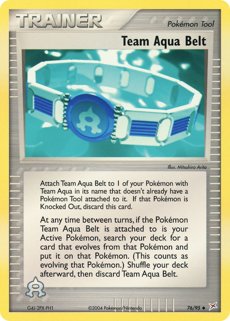 Team Aqua Belt