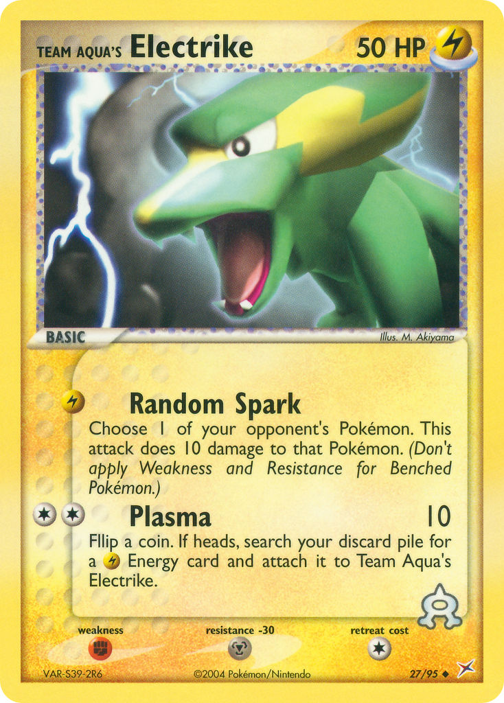 Team Aqua’s Electrike