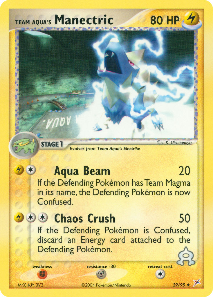 Team Aqua’s Manectric