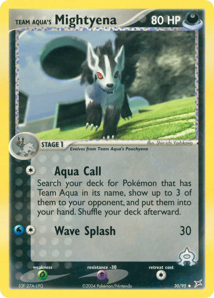 Team Aqua’s Mightyena