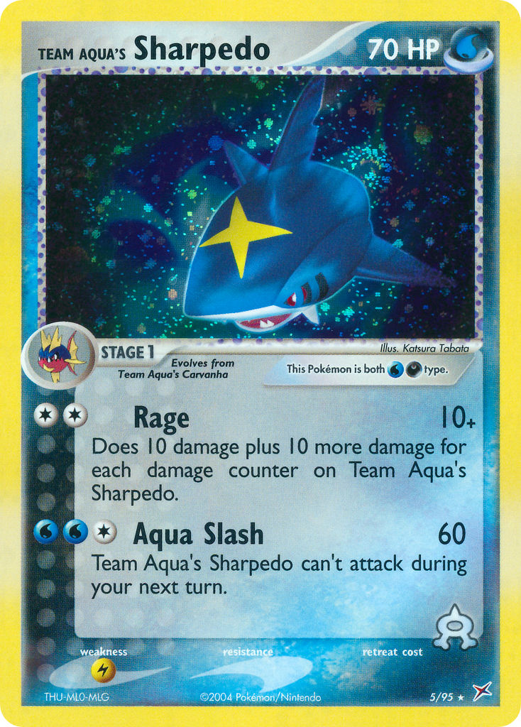 Team Aqua’s Sharpedo - 5 - Team Magma vs Team Aqua