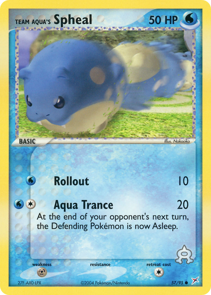 Team Aqua’s Spheal