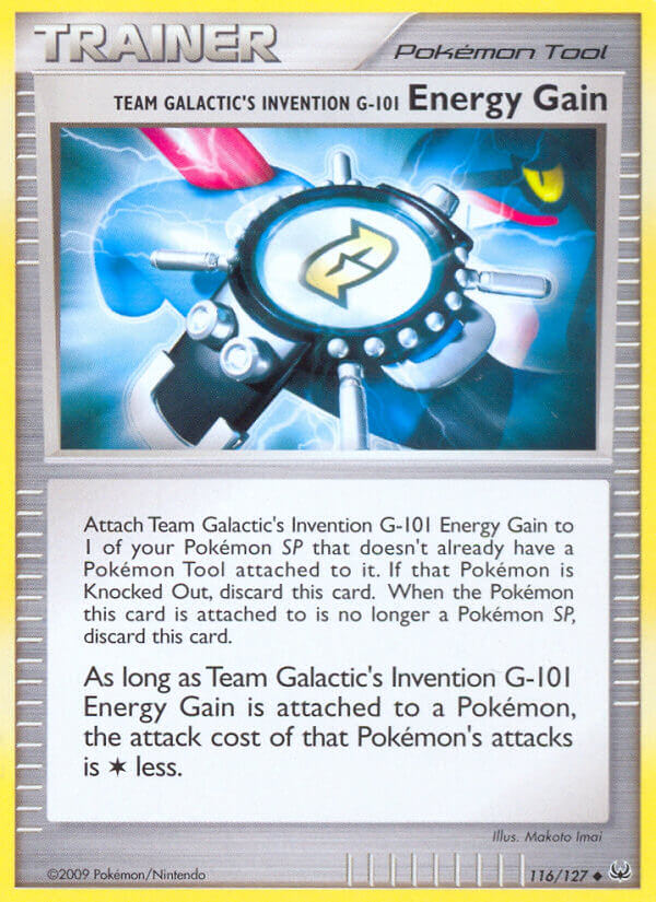 Team Galactic’s Invention G-101 Energy Gain - 116 - Platinum