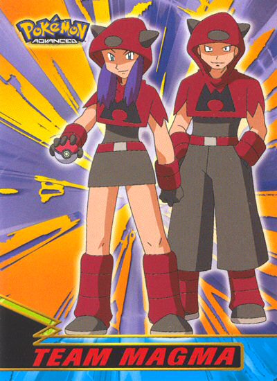 Team Magma - 6 - Topps - Pokemon Advanced - front